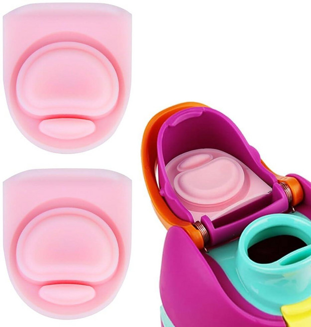 ZONBBEE Owala Freesip16/19/24/32/40oz 뚜껑 물병 개스킷 실리콘 캡 인서트 5개 스토퍼 교체 부품 액세서리 5가지 색상 7 166507, 2 Pink