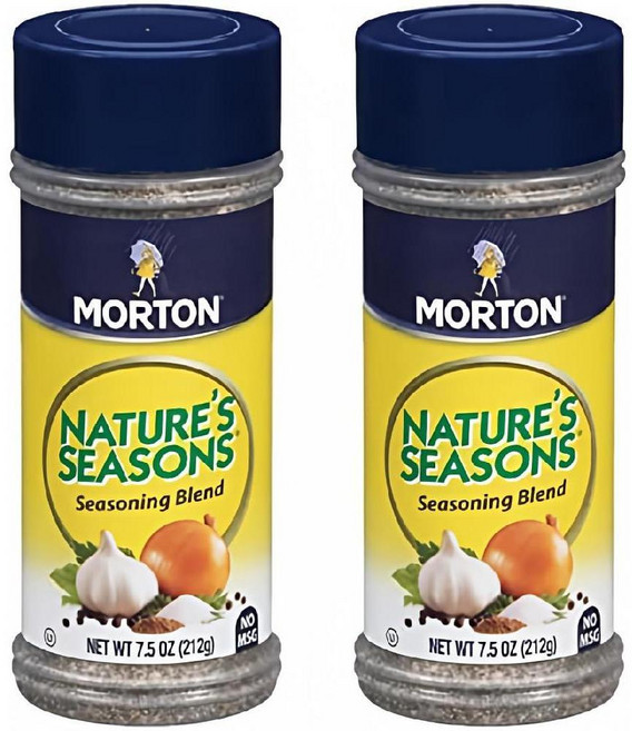 몰톤 네추럴 시즈닝 블렌드 Morton Nature 7.50oz 2병, 212g