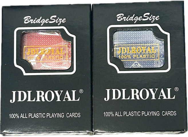 고급 프로 포커 트럼프 카드 원카드 홀덤 카지노 전용, 레드, 1개