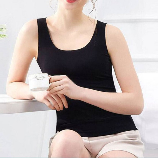 끈 메리야스 여성 냉감 나시 러닝복 겨땀 속옷 짐웨어 냉감 쿨링 심리스