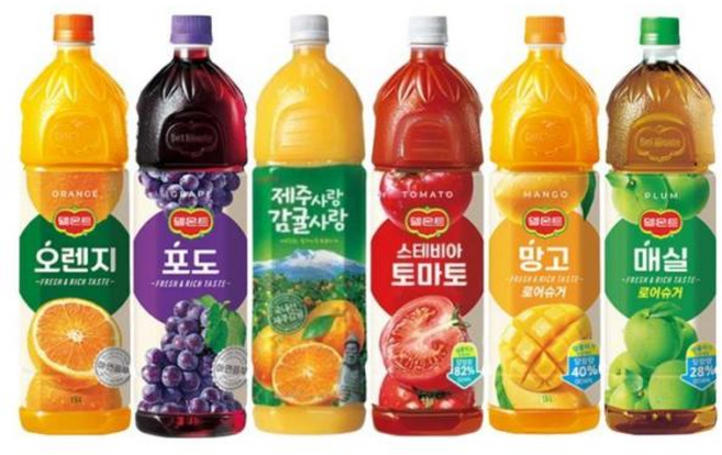 델몬트 과즙음료 혼합 각 / 오렌지+포도+망고+제주사랑감귤사랑+매실+토마토 / 총, 1개, 1.5L