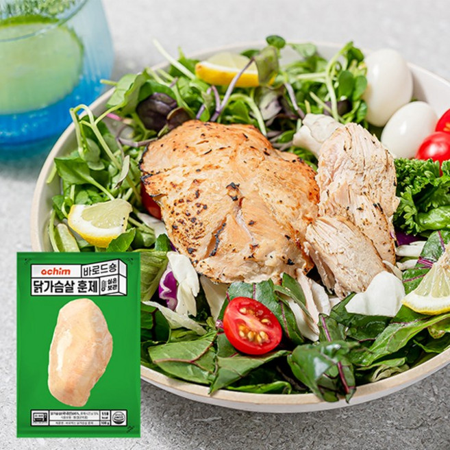 상온보관 닭가슴살 훈제 100g, 10개