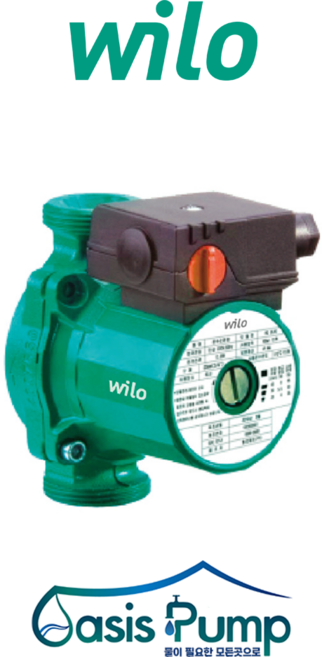 윌로펌프 RS25/6 온수순환용펌프 나사타입, 1개