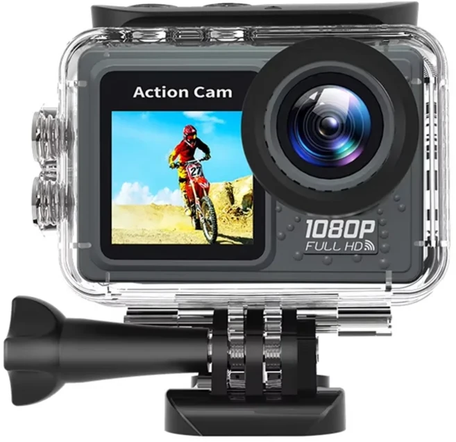 와이파이 액션 카메라 방수 운동 비디오 레코더 액세서리 키트 포함, 01 As Shown