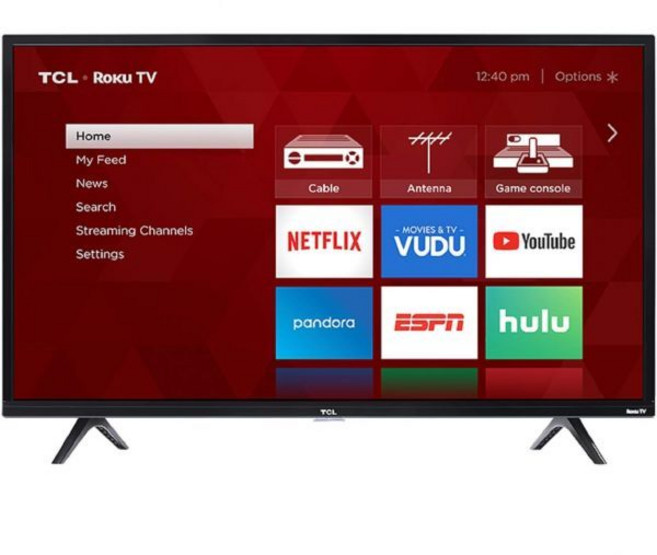 TCL 32인치 클래스 HD(720P) Roku 스마트 LED TV(32S321), 32"