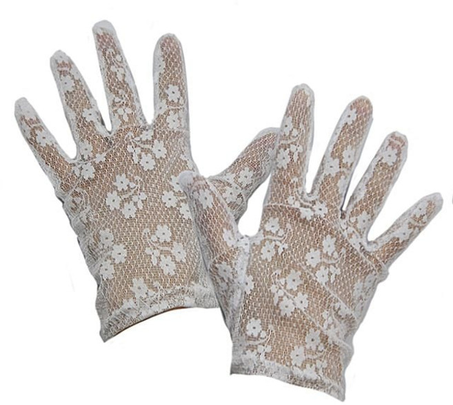 예식용망사장갑 용장갑 여성장갑 여성예식장갑 망사용장갑, 1개