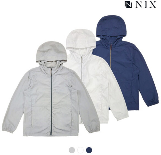 닉스 NIX 유니) 나일론 바람막이 후드 점퍼 (FNASCUN702P)