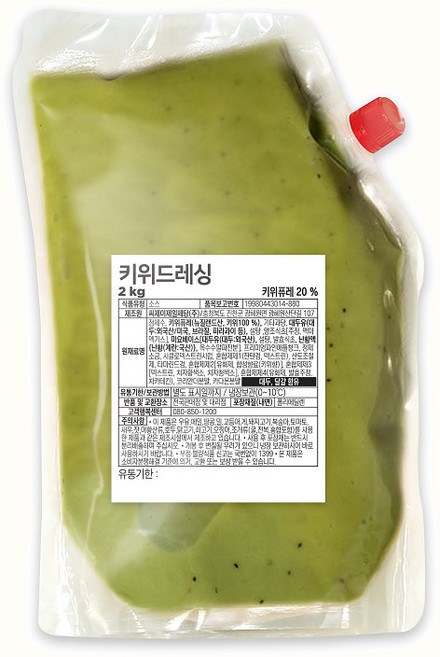 CJ 제일제당 크레잇 키위드레싱 2kg, 4개