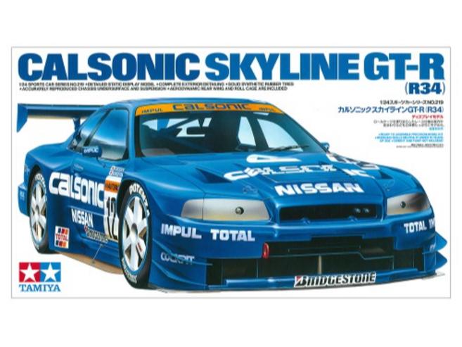 칼소닉 스카이라인 GT-R (CALSONIC SKYLINE GT-R) 24219 1/24, 1개