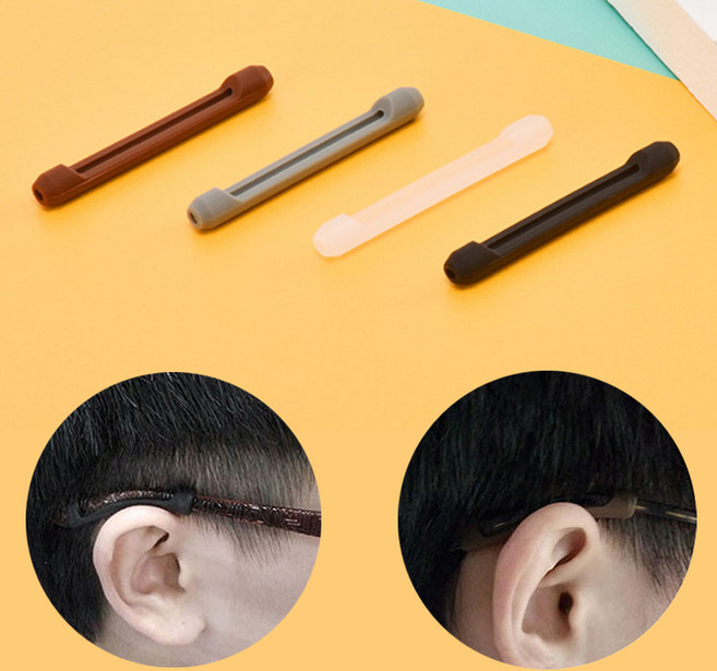 투머치 안경 귀고무 흘러내림 귀아픔 방지 롱팁 안경다리 패드