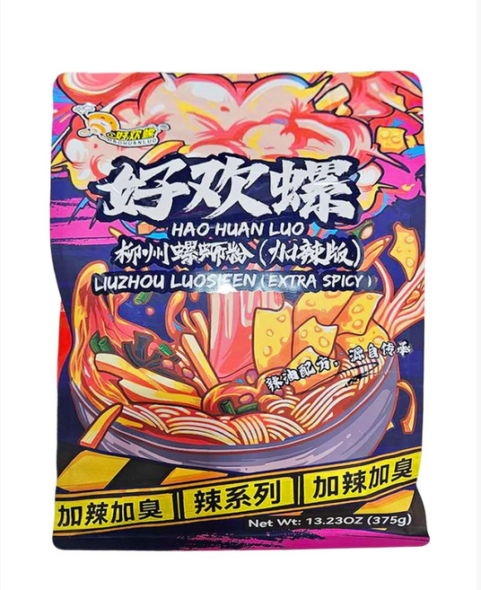 [라니푸드]호환뤄 류저우뤄스펀 매운맛업그레이드중국쌀국수 우렁이, 375g, 1개