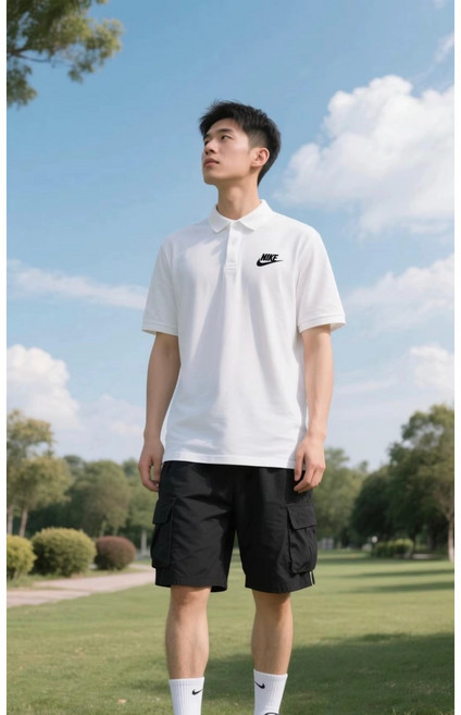 나이키 폴로 반팔티셔츠 드라이핏 남성 반팔 폴로셔츠 화이트 골프티셔츠 운동복