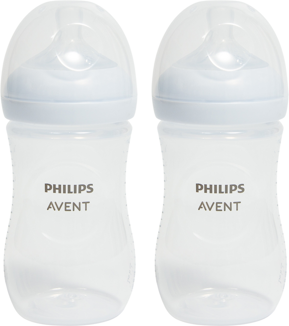 아벤트 뉴 내추럴 플렉스 PP젖병 세트, 화이트, 260ml, 2개