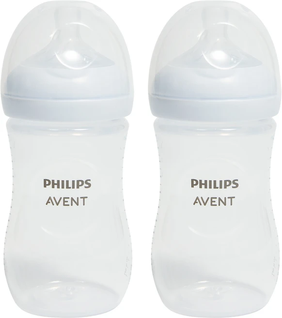 아벤트 뉴 내추럴 플렉스 PP젖병 세트, 화이트, 260ml, 2개 - 쿠팡