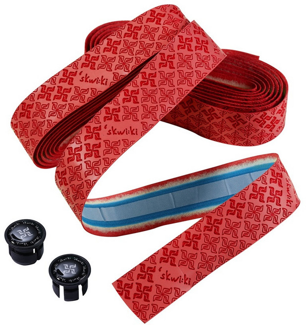 스크위키 클래식 바테잎 로드 자전거 바테입 자전거바테이프 픽시, 1개, 레드