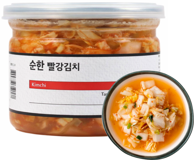 [베리쿡] 아기김치 빨강김치, 250g, 1개