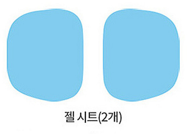 닥터웰 저주파 식스팩 젤패드 리필용 HDW-320 1세트 2매, 닥터웰 저주파 식스팩 젤패드 리필용 1셋트 2매