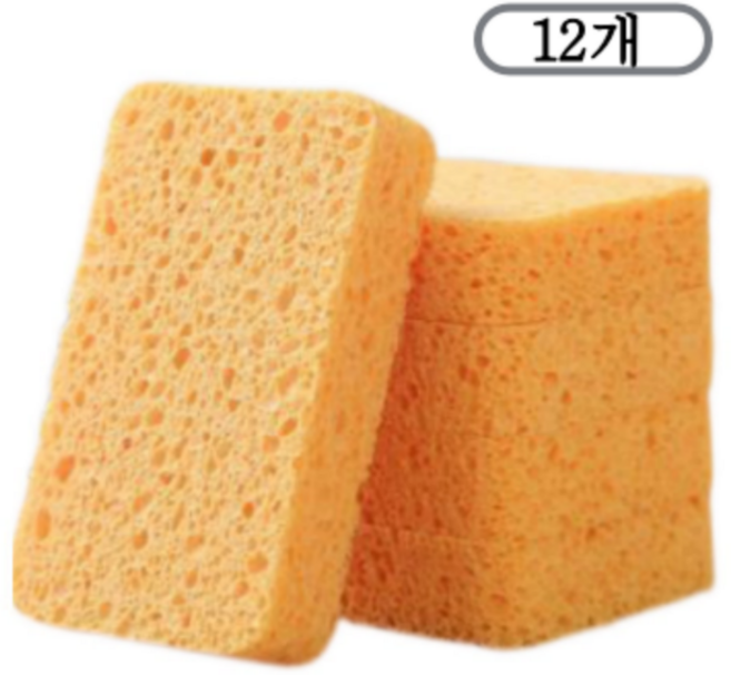 러닝타겟 주방 스텐 316 무흠집 그물망 수세미, 1세트, 12개