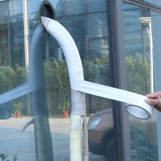 에어컨 배관 테이프 냉동 25M 6개 실외기 배관 수도 호스 매직보온 마감재, 7개