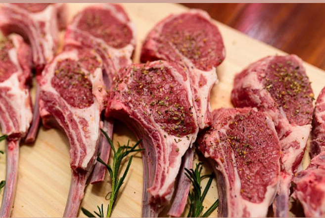 냉장양갈비 왕숄더랙 800g (호주산/최상등급) 프렌치랙 숄더랙 어깨살 양꼬치 부채살 늑간살, 냉장 프렌치드랙 800g