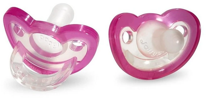 RaZbaby 졸리팝 영아용 쪽쪽이 신생아용 0-3개월 더블 팩 블루 262685, 핑크 - 쿠팡