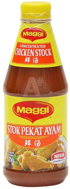 치킨스탁 액상소스 X 치킨 1.2kg 소스 매기 스톡 닭고기육수 3개