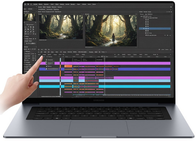 삼성전자 갤럭시북6 프로 NT960XJG-K52A 16인치 WIN11 인텔 울트라5 펜서레이크 인텔아크 터치디스플레이 WQXGA+ AI 노트북, WIN11 Home, 32GB, 1TB, 그레이