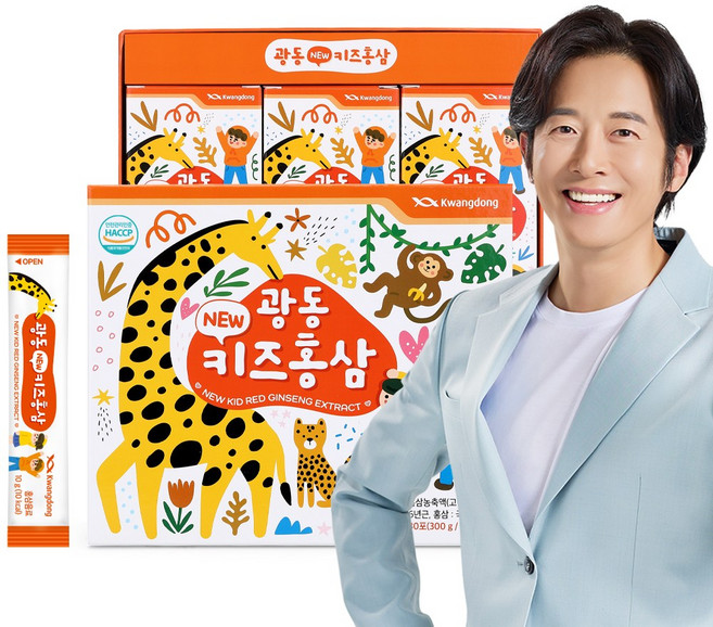 광동 뉴키즈 홍삼스틱, 300g, 1개