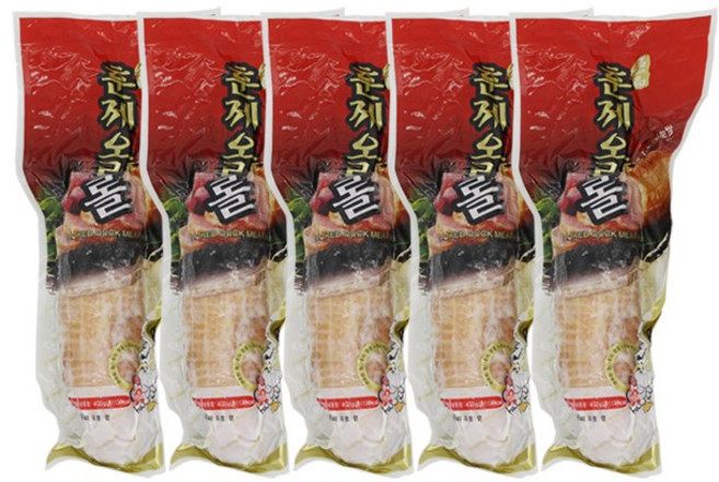 훈제오리롤 삼아시아, 5개, 400g