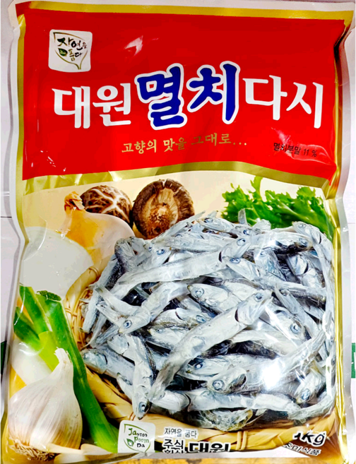 멸치다시 대원 1kX10 업소용 식당용