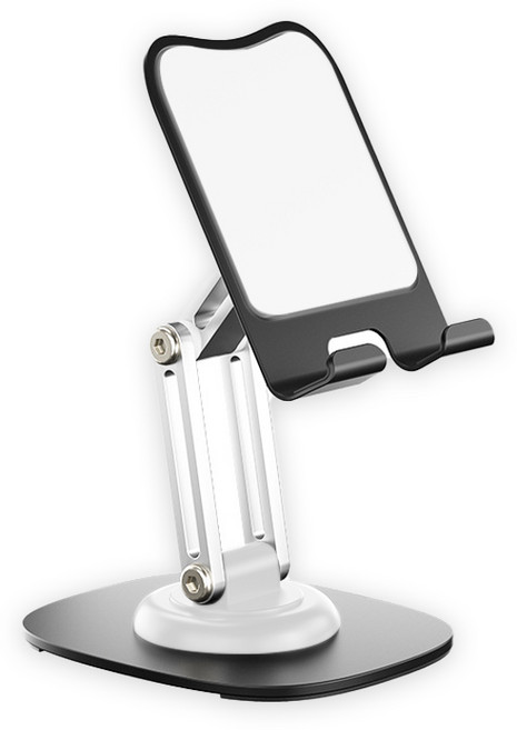 투바이젠 탁상용 아이패드 핸드폰 거치대, 1개, 화이트, Q17