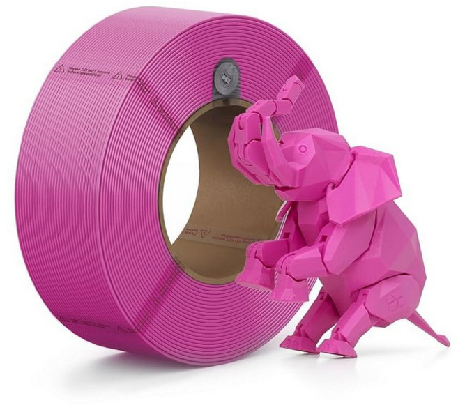 Bambu Lab PLA 기본 필라멘트 1.75mm 1kg 스풀 - PLA 3D 프린터 필라멘트 매끄러운 마감 낮은 뒤틀림 쉬운 인쇄 Bambu Lab 및 대부분의 FD, 마젠타 (10202)