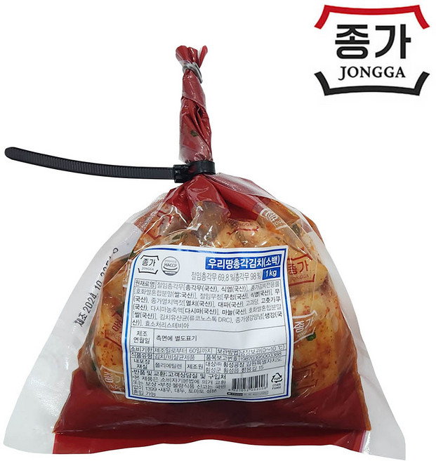 종가집 총각김치 1kg, 1개