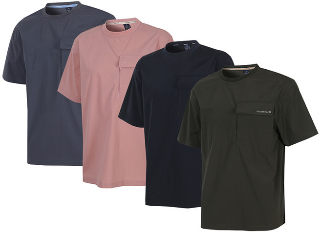 몽벨 공용 액티브 우븐 티셔츠