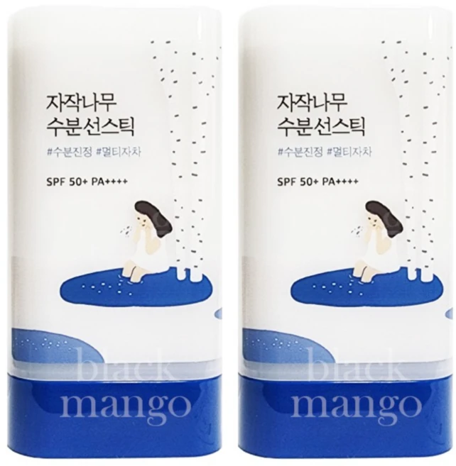 라운드랩 자작나무 수분 선스틱, 19g, 2개 - 쿠팡