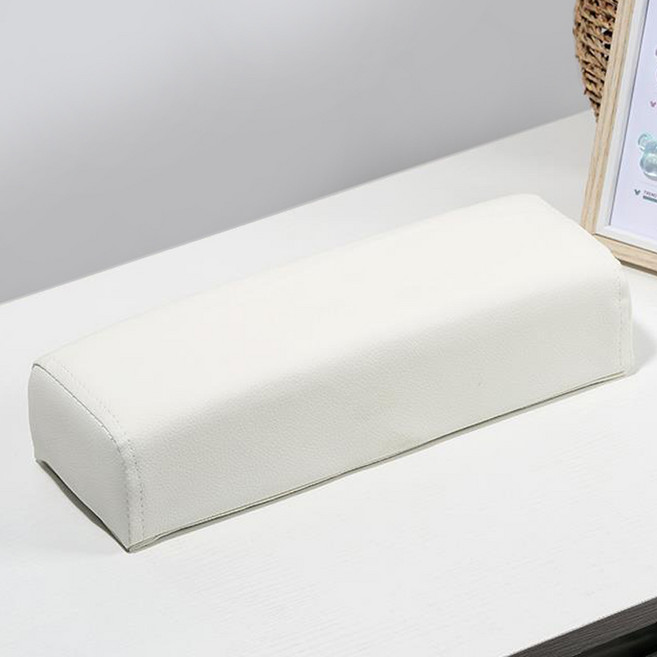 네일 손목 받침대 네일패드 쿠션 국시재료 팔받침대 시술용, 1개, 화이트