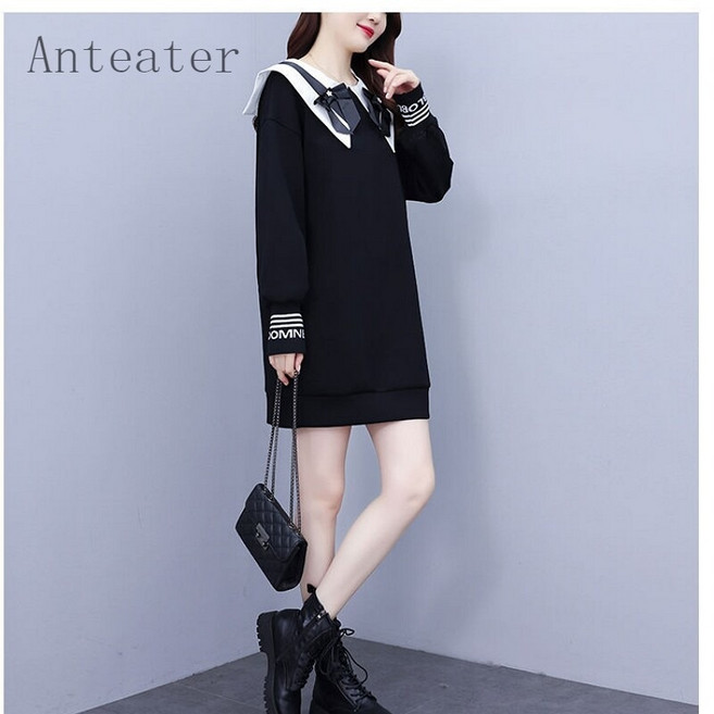 [Anteater]여자 봄가을 빅칼라 맨투맨 루즈핏 bg6WJ311