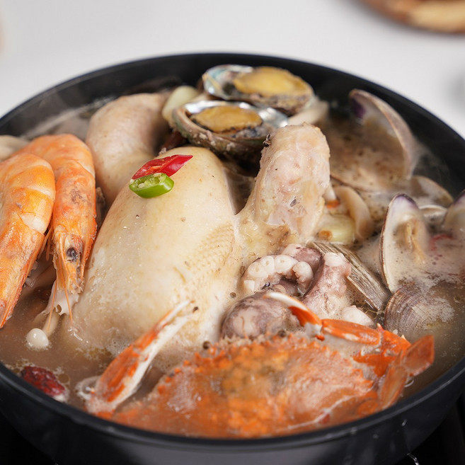 영양만점 몸보신 해신탕 밀키트 세트 2-3인분, 1개, 1.685kg