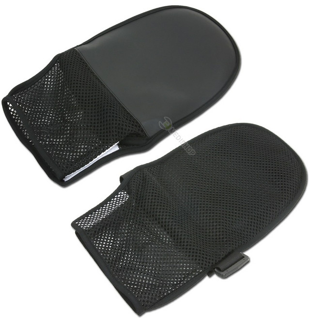 메쉬 치매장갑 손억제대 손싸개 긁음방지 손장갑, 1개, 블랙