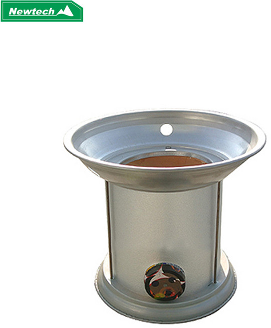 뉴테크 연탄화덕 1구1탄 1구2탄 흙토관 연탄난로