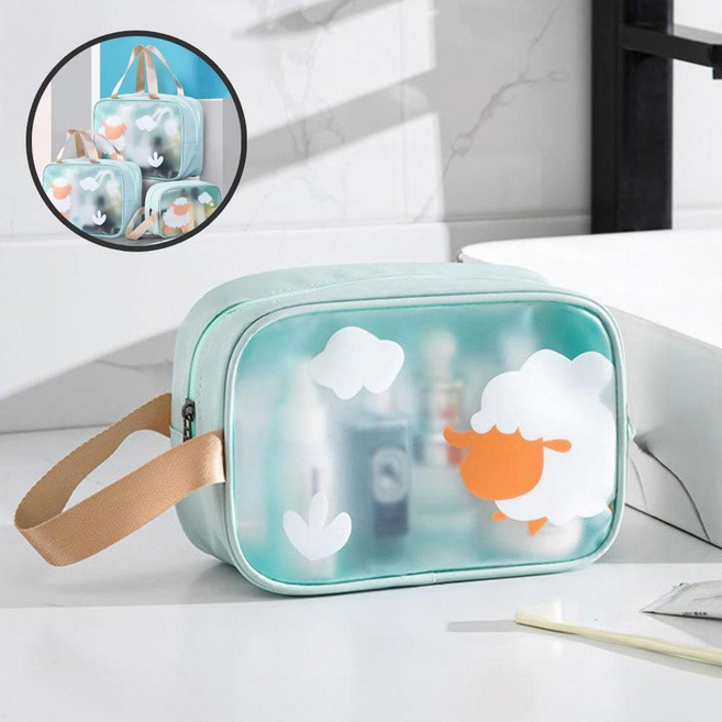 실리콘 방수 초등수영가방 어린이 목욕 파우치, 1개, 상세페이지 참조