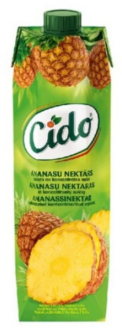 시도 파인애플 넥타주스, 1개, 1L
