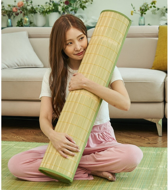 [국내제작] 리빙가을 대나무 여름 침대 시원한 죽부인, 본상품선택