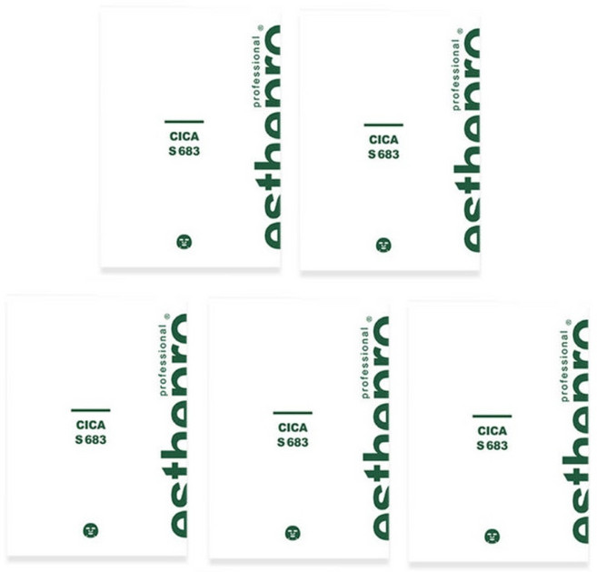 에스테맥스 시카 시트마스크 683, 10개입, 5개