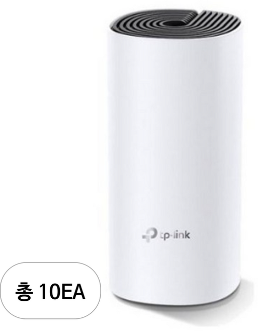 티피링크 AC1200 듀얼 밴드 홈 메시 Wi-Fi 시스템 공유기, Deco E4, 10개