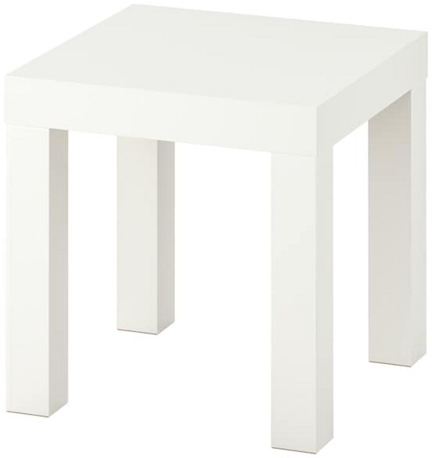 이케아 LACK 라크 보조테이블 35x35사이드테이블협탁스툴화분받침, 화이트_105.147.92