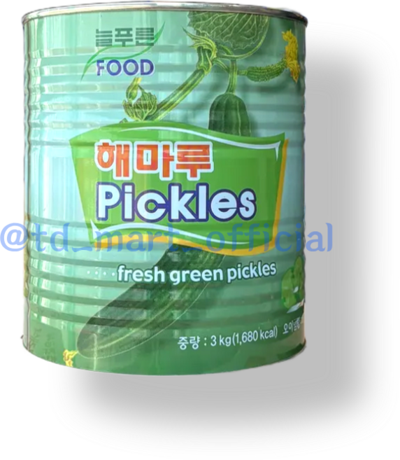 해마루 오이피클 슬라이스, 6개, 3kg