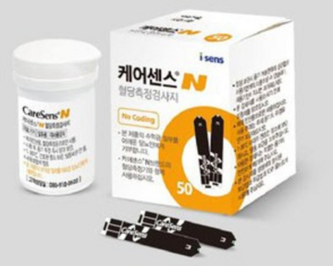 케어센스 N 혈당시험지 혈당측정지 50매, 50개입, 1개