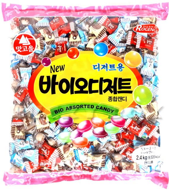 [맛고을] 사탕 바이오, 2.4kg, 1개