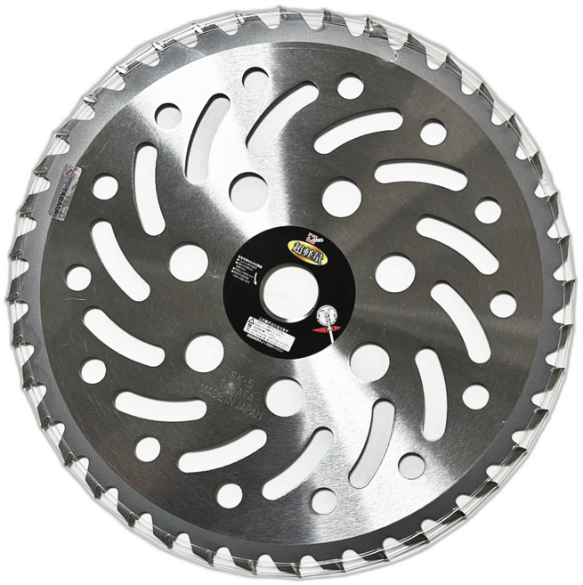 일제 10인치 예초기 원형톱날 255mm 초경 예초기날 팁쏘 벌초 (TY-2550), 1개